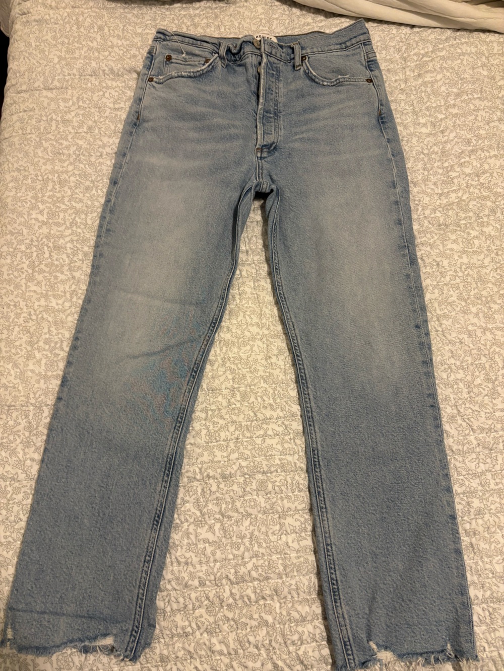 Agolde Pale Blue Jeans